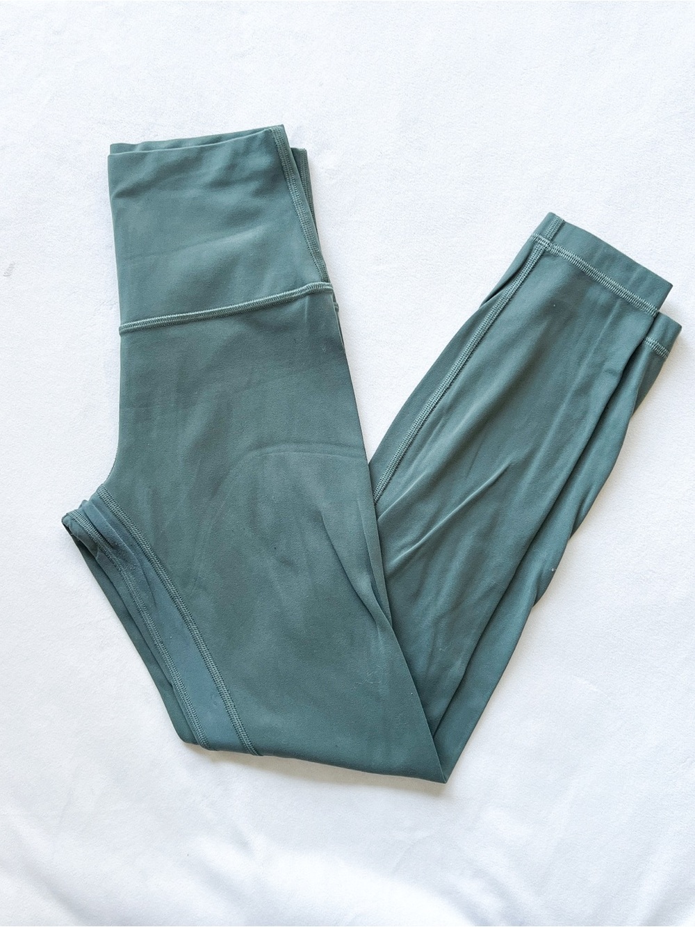 lululemon athletica Sculpt High-Rise Leggings in Teal Green
